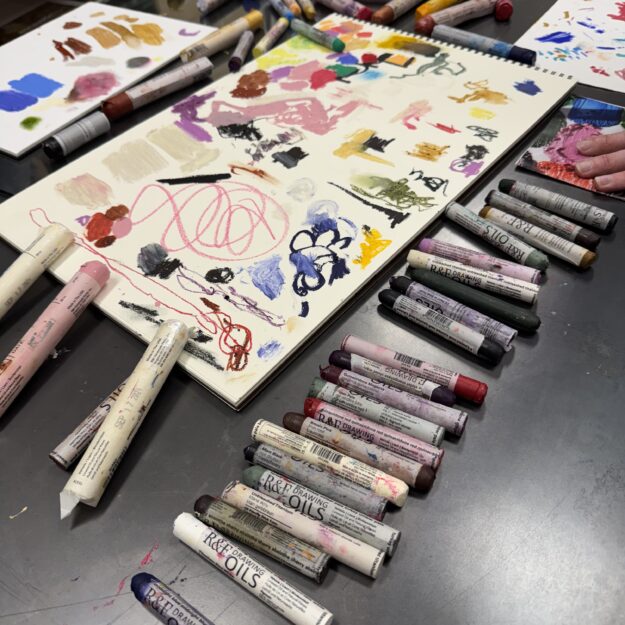 On your MARK get set DRAW! with Instructor Melanie Delgado